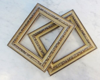 Pair of Vintage Wood Frames