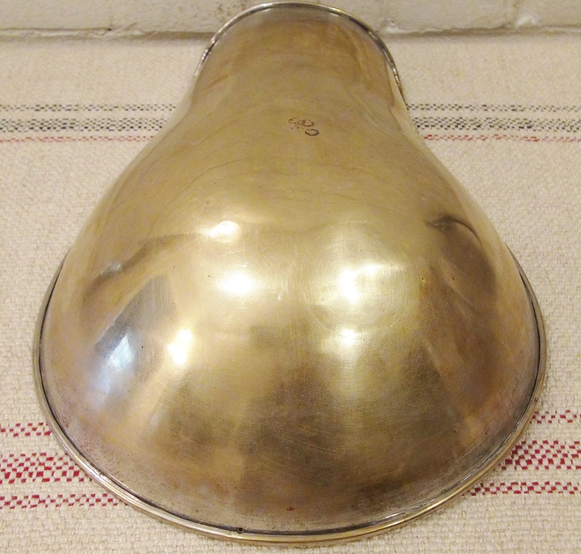 Brass Plated Antique Scale Pan / Antique Scale Scoop / General Etsy