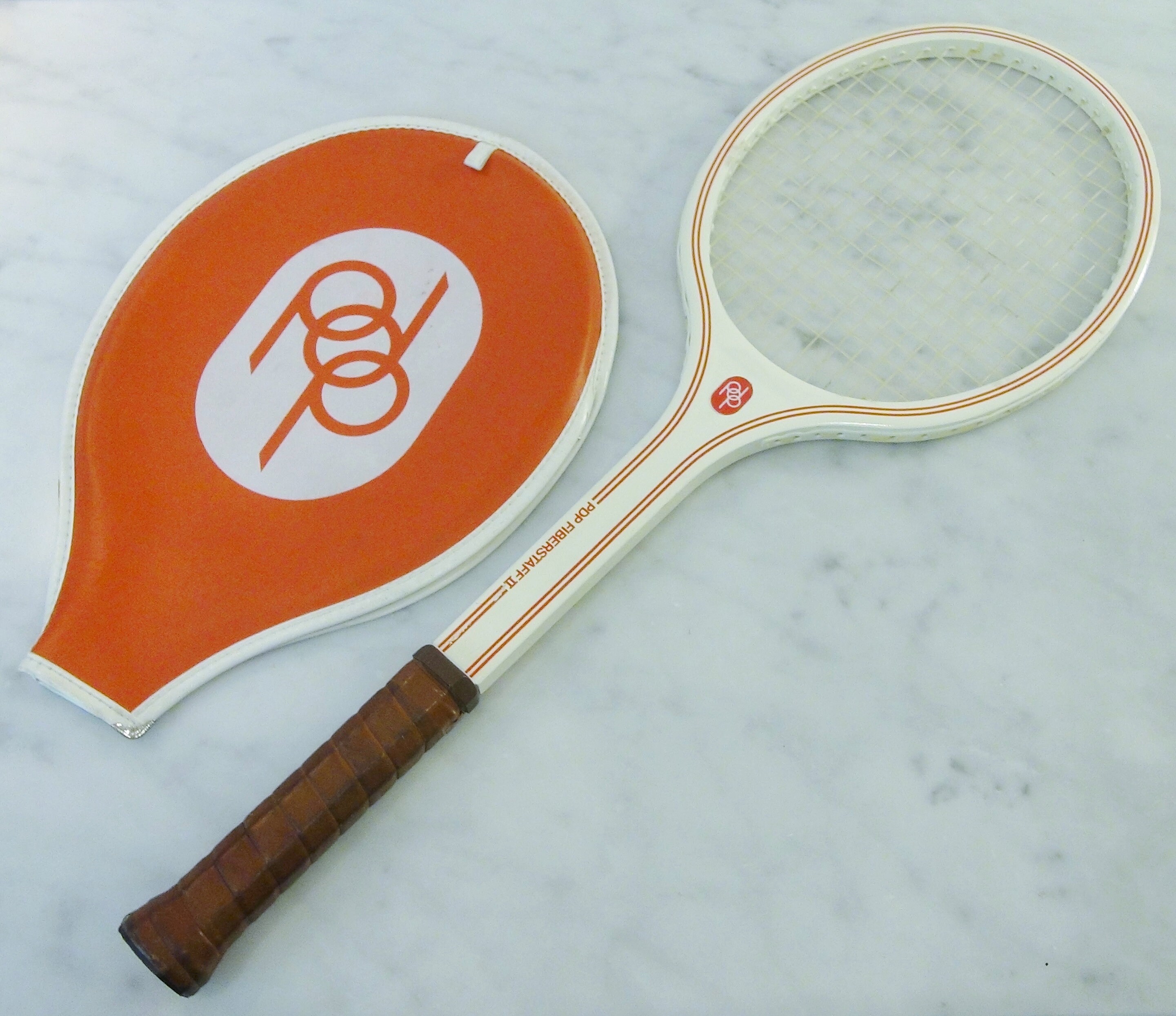 Reserved for Tim Vintage PDP Fiberstaff II Tennis Raquet First