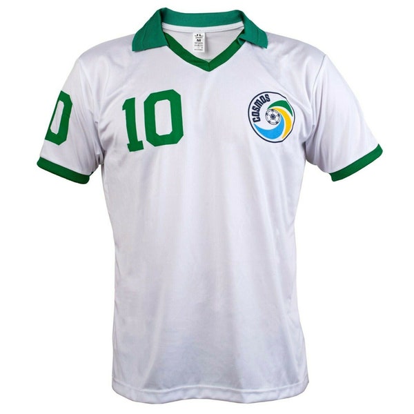 Pele Edson Arantes do Nascimento Retro NY Cosmos Football League Kids Shirt 10