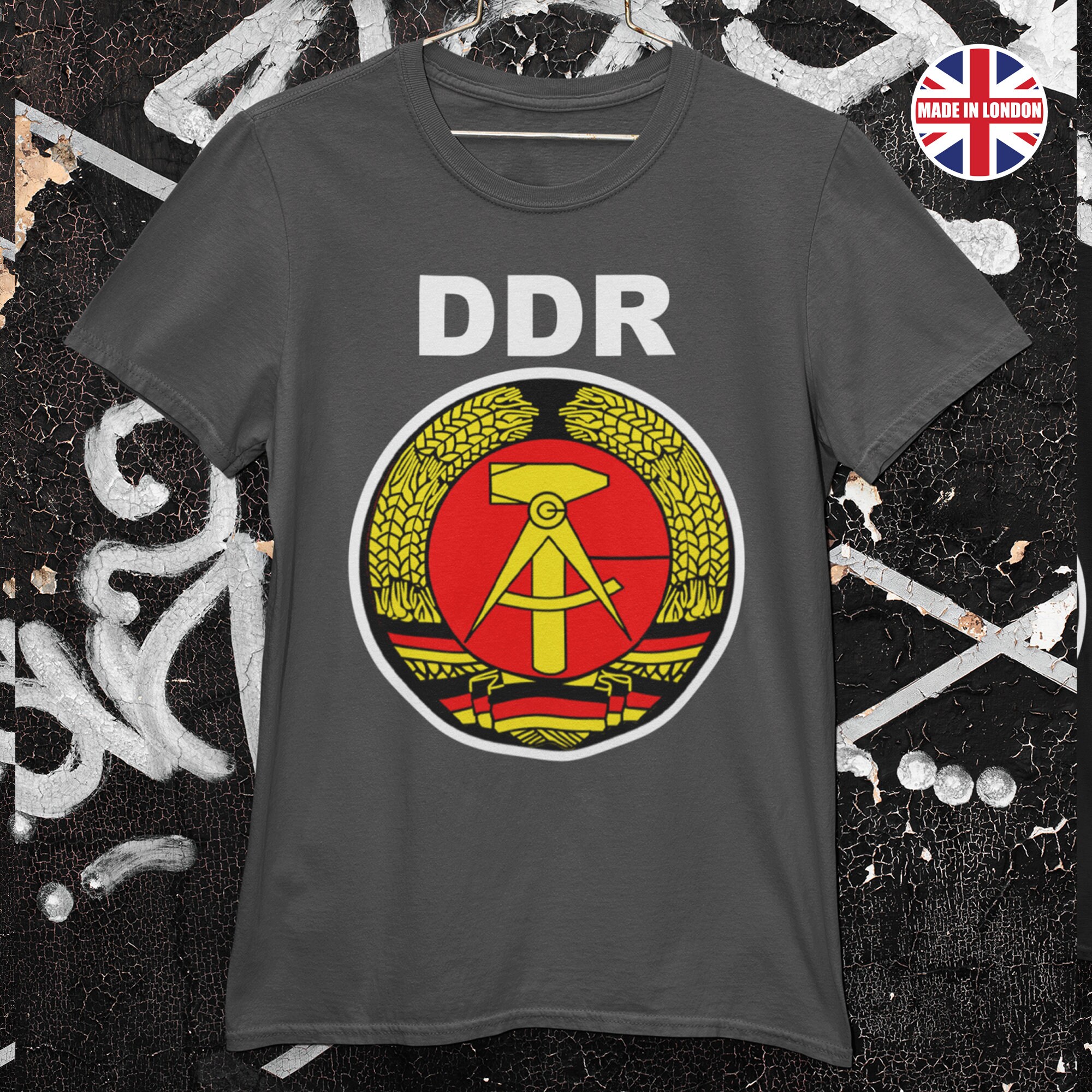 ATH FH-BL de la RDA. Nation Camiseta de tirantes de Alemania Oriental 