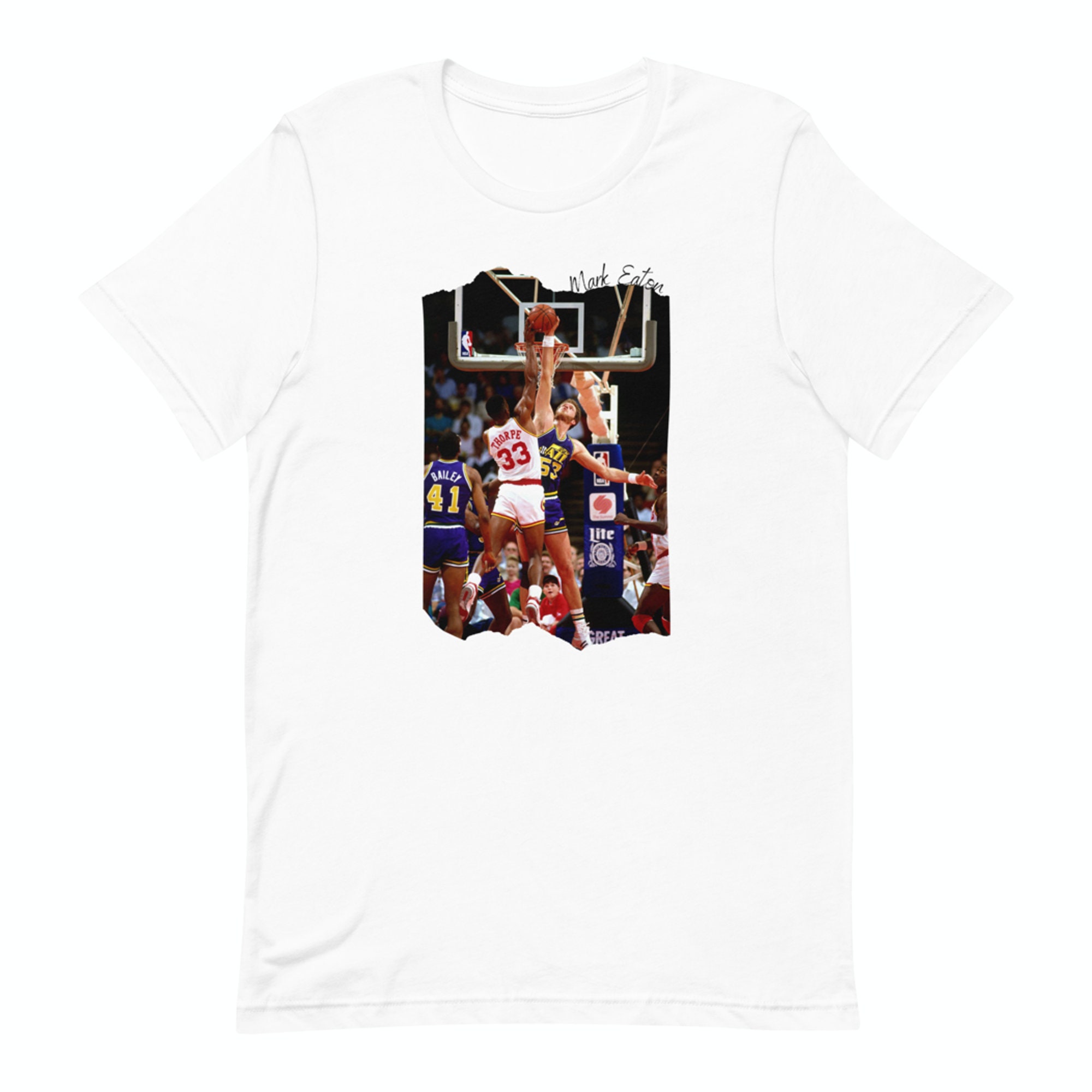 Alstyle Manute Bol Retro Basketball T Shirt