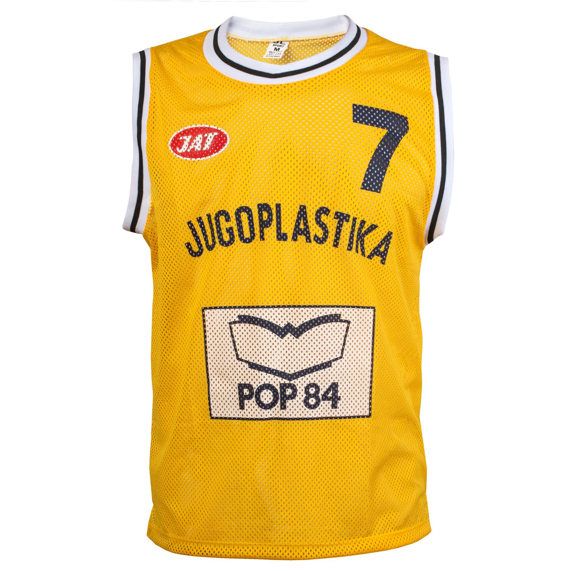 Camiseta croata Toni Kukoč KK Split Jugoplastika Pop 84 Retro Etsy España