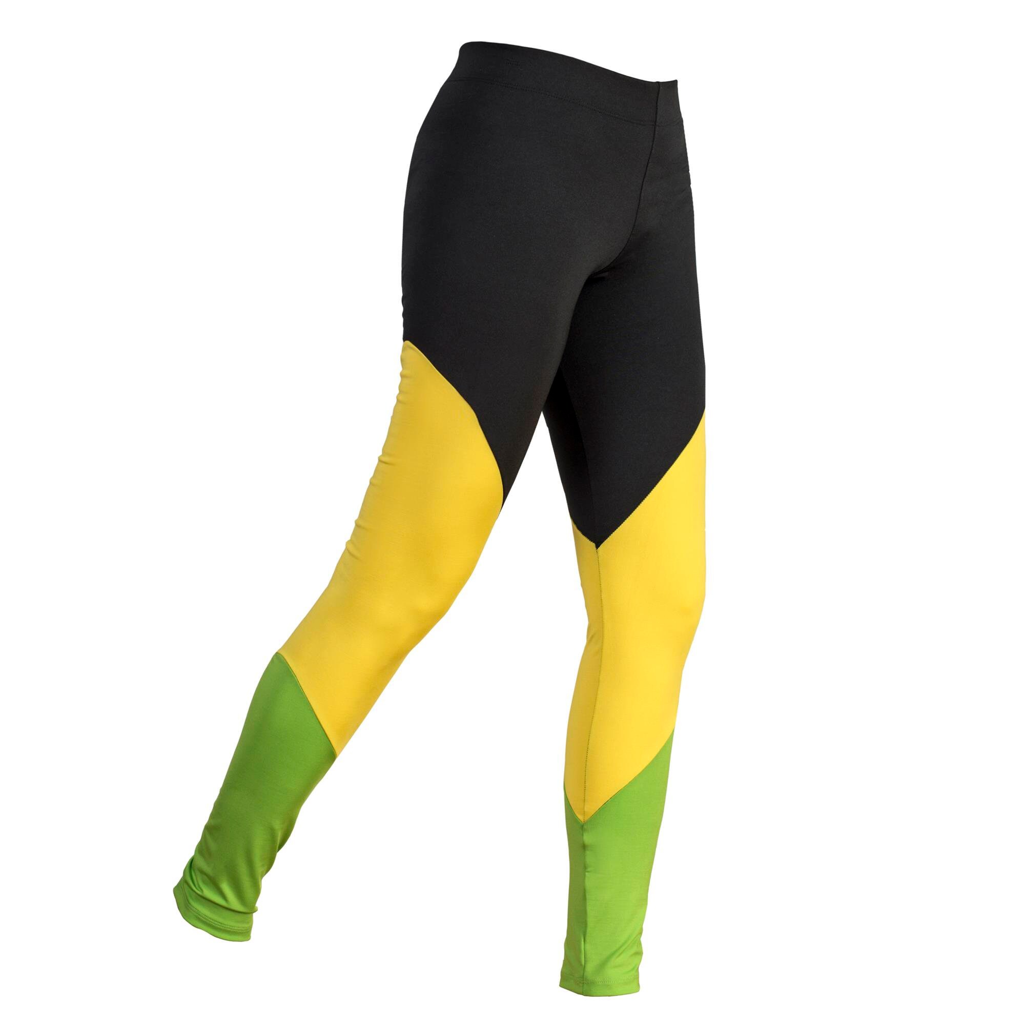Jamaican Reggae Flag Pantalones Leggings Mujeres Active Sports Etsy