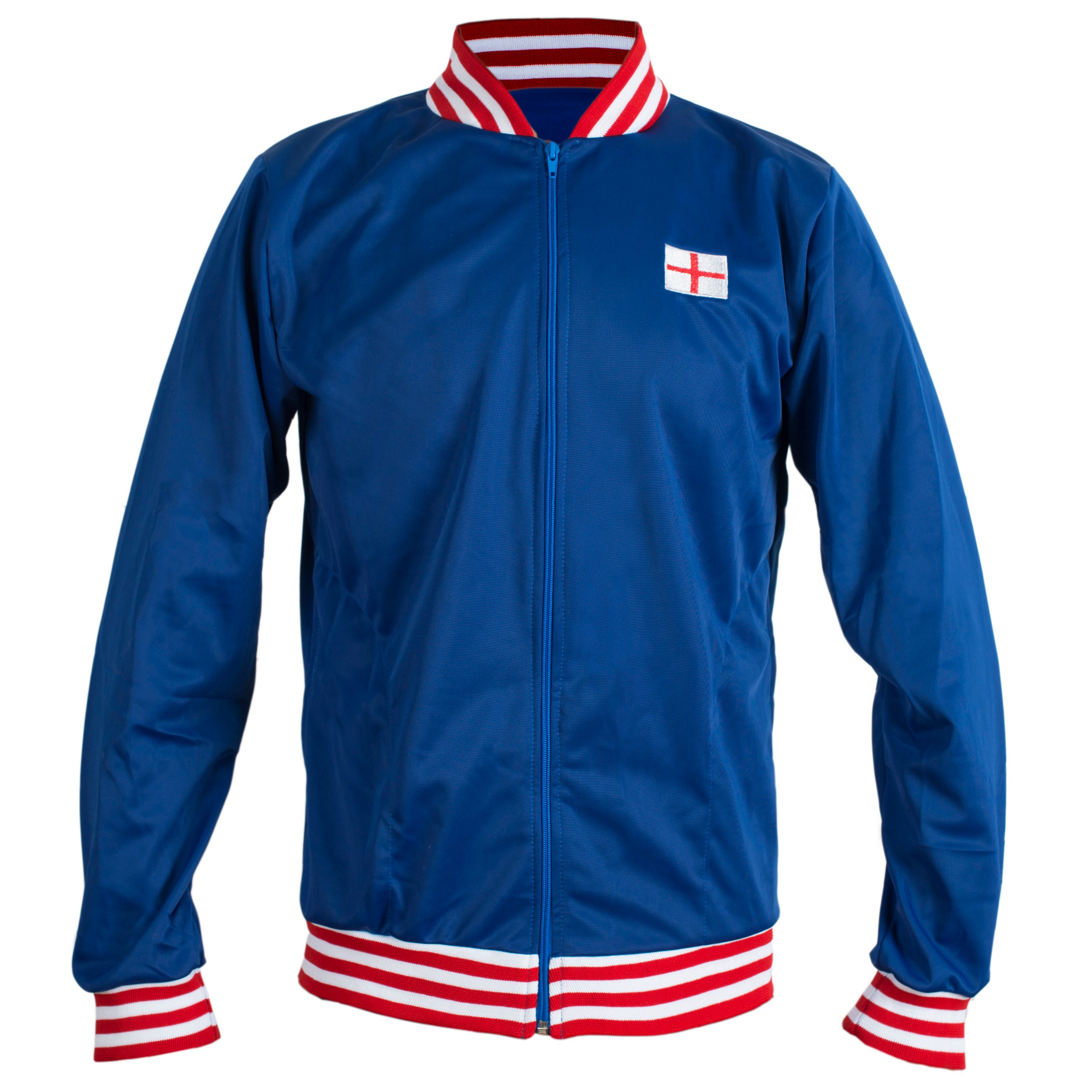 Image of England "66 Football Jacket – Mens | Blue Classic With Zip