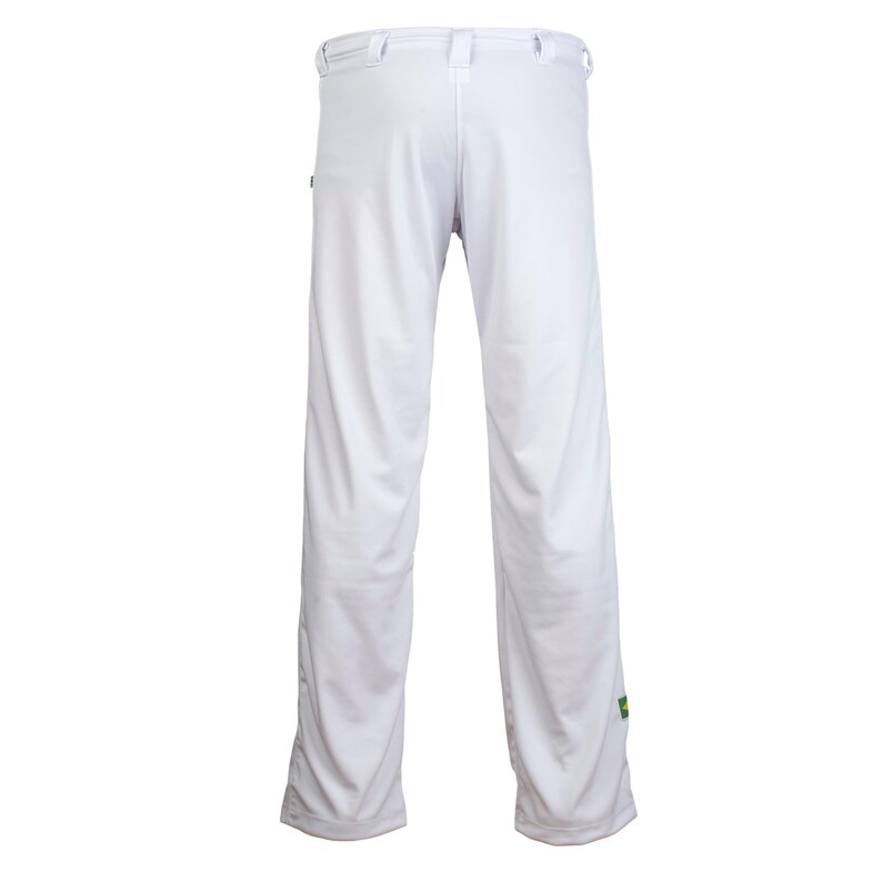 Capoeira Pants White Berimbau Print On Thigh