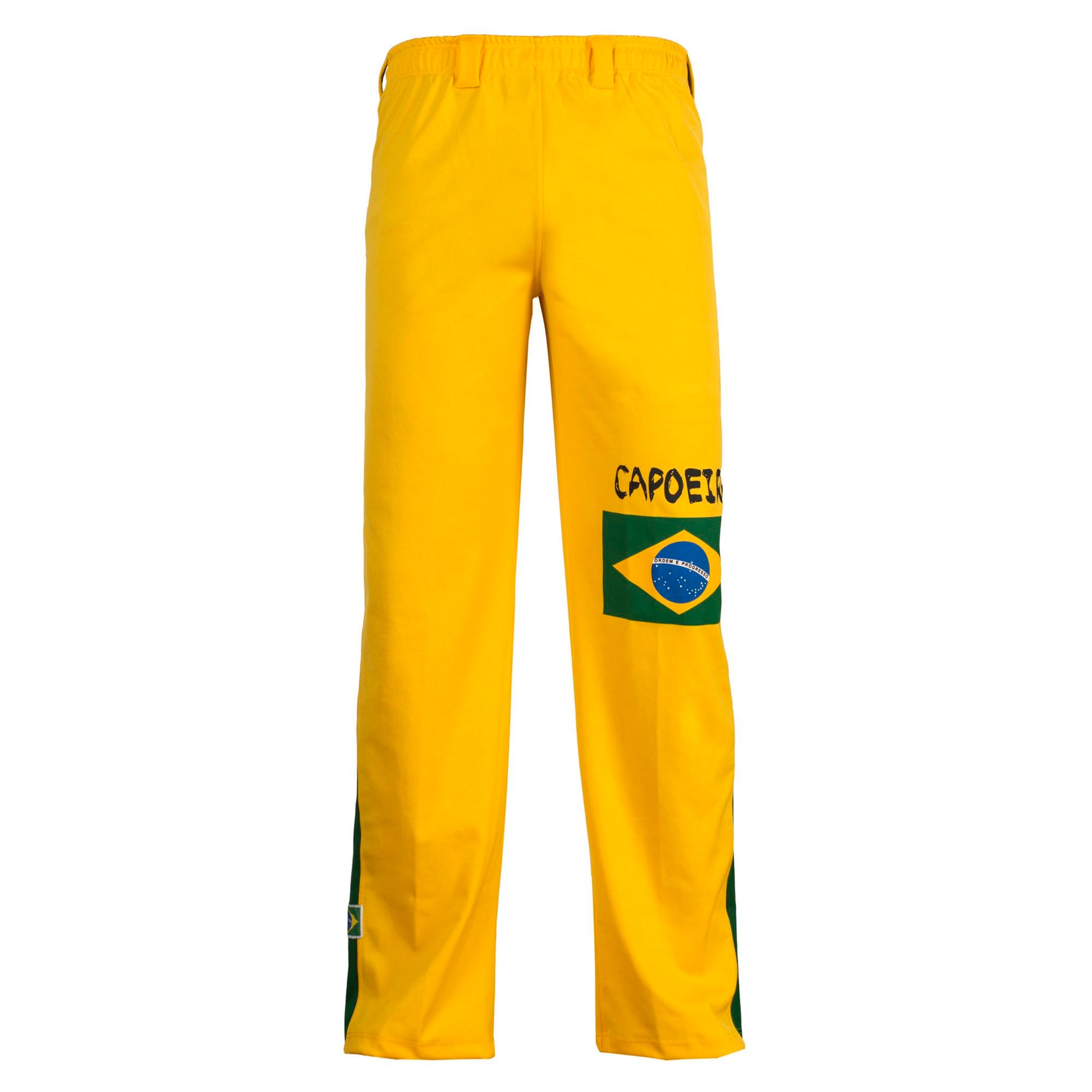 Have Fear Brazil Is Here T-shirt Met Sterren Embleem In De Kleuren Van De Braziliaanse Vlag Geel Dames Brazilie Supporter Braziliaans Elftal Fan Shirt Ek Wk Kleding Xxl