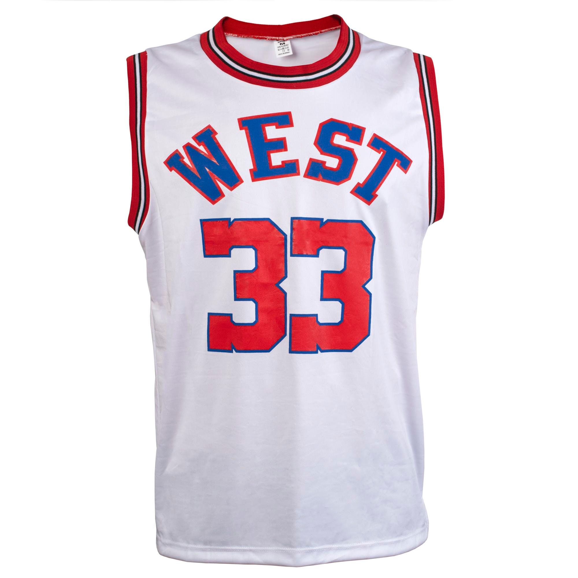 Image of Lewis Alcindor Basketball All Star West Kareem Abdul-Jabbar Aba Vest Top Play 33