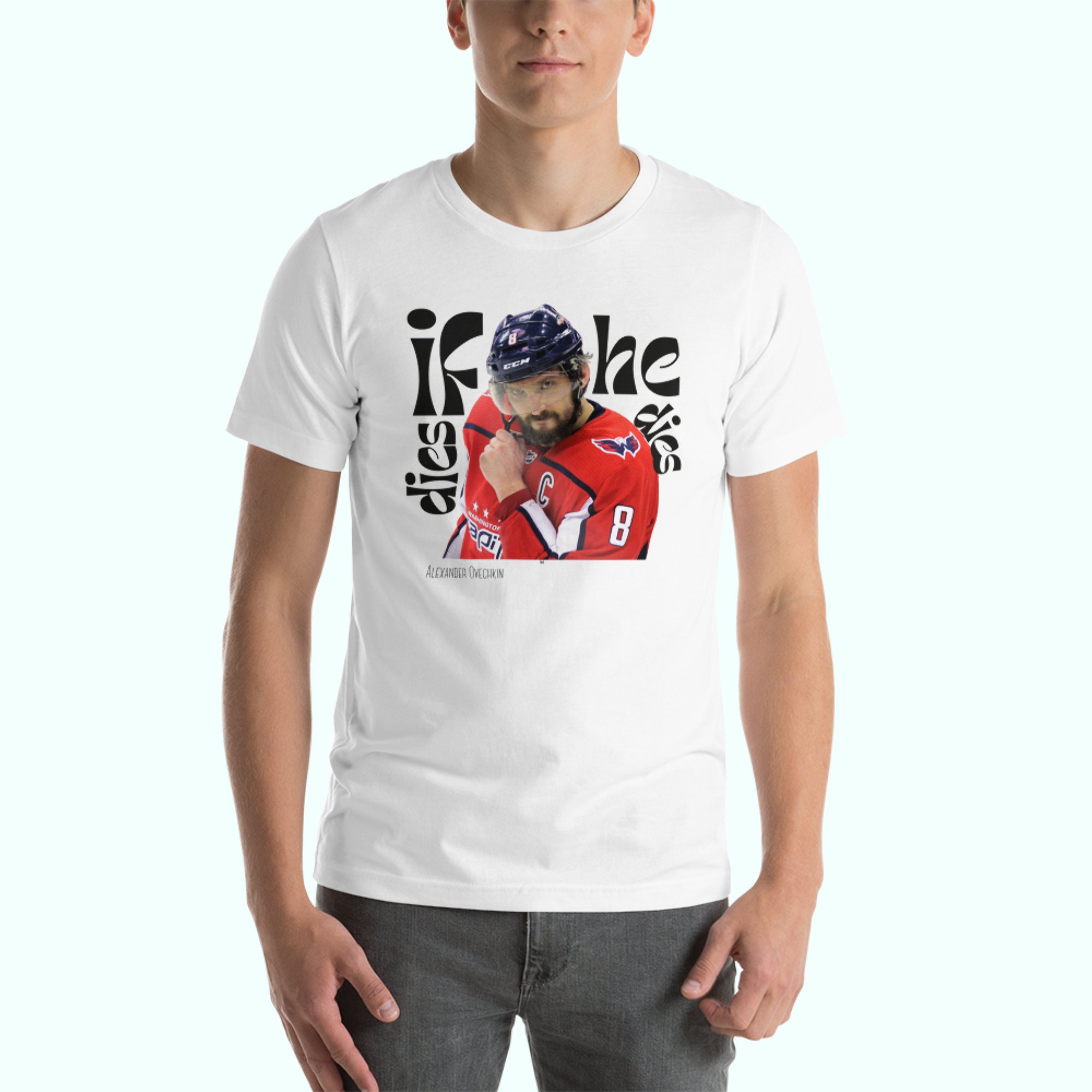 Funny Fanart Alex Ovechkin Ice Hockey Unisex T-Shirt - Teeruto