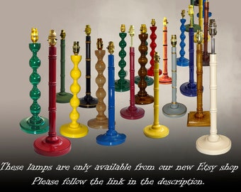 Quality Handmade Coloured Lamps