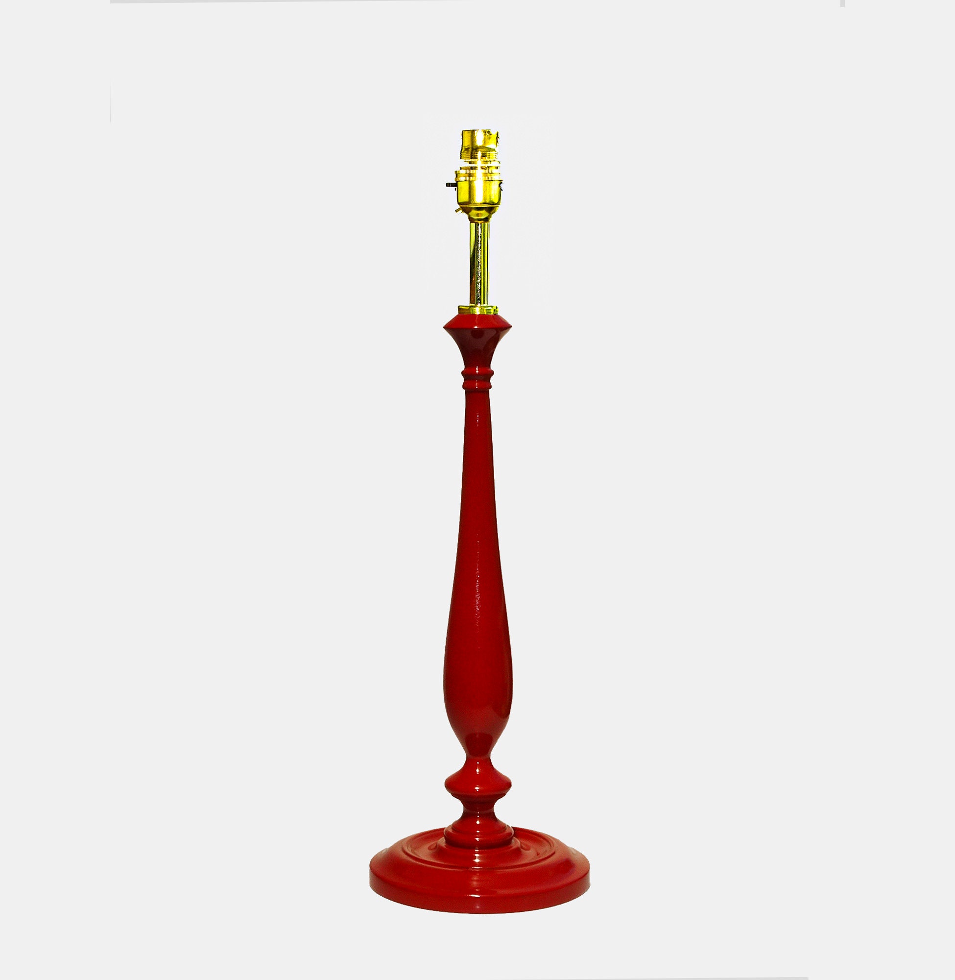 Lampe De Table Rouge Eaton, 49cm