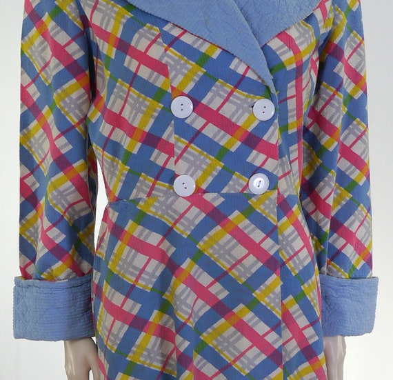 Vintage 1940's Women's Robe - Styled by Morgin - … - image 7