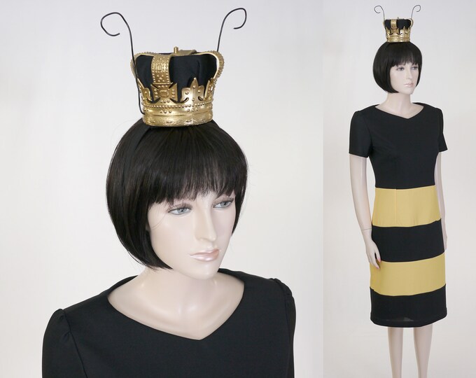 Adult Women's Queen Bee Costume Designer Dress Antenna Etsy