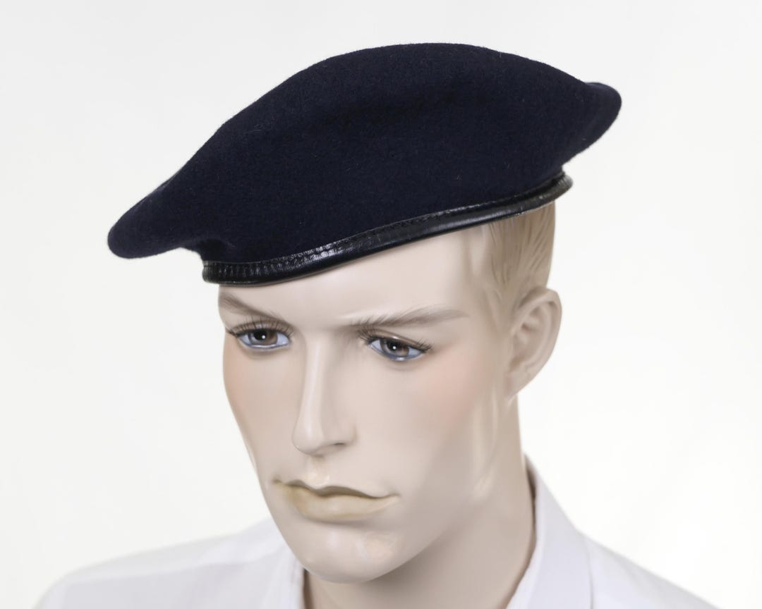 Midnight Blue Plain Beret (Adult Size) main image 1