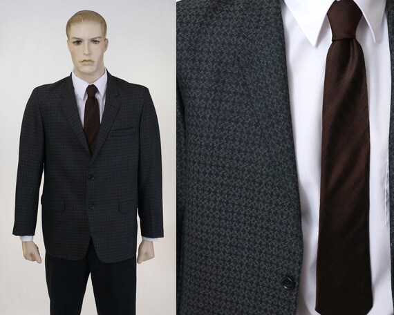 Vintage Men's Custom Made, Hand Tailored Sport Coa