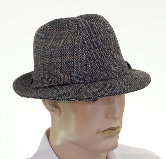 Vintage Stetson Tweed Fedora -  Fully Lined - Siz… - image 6