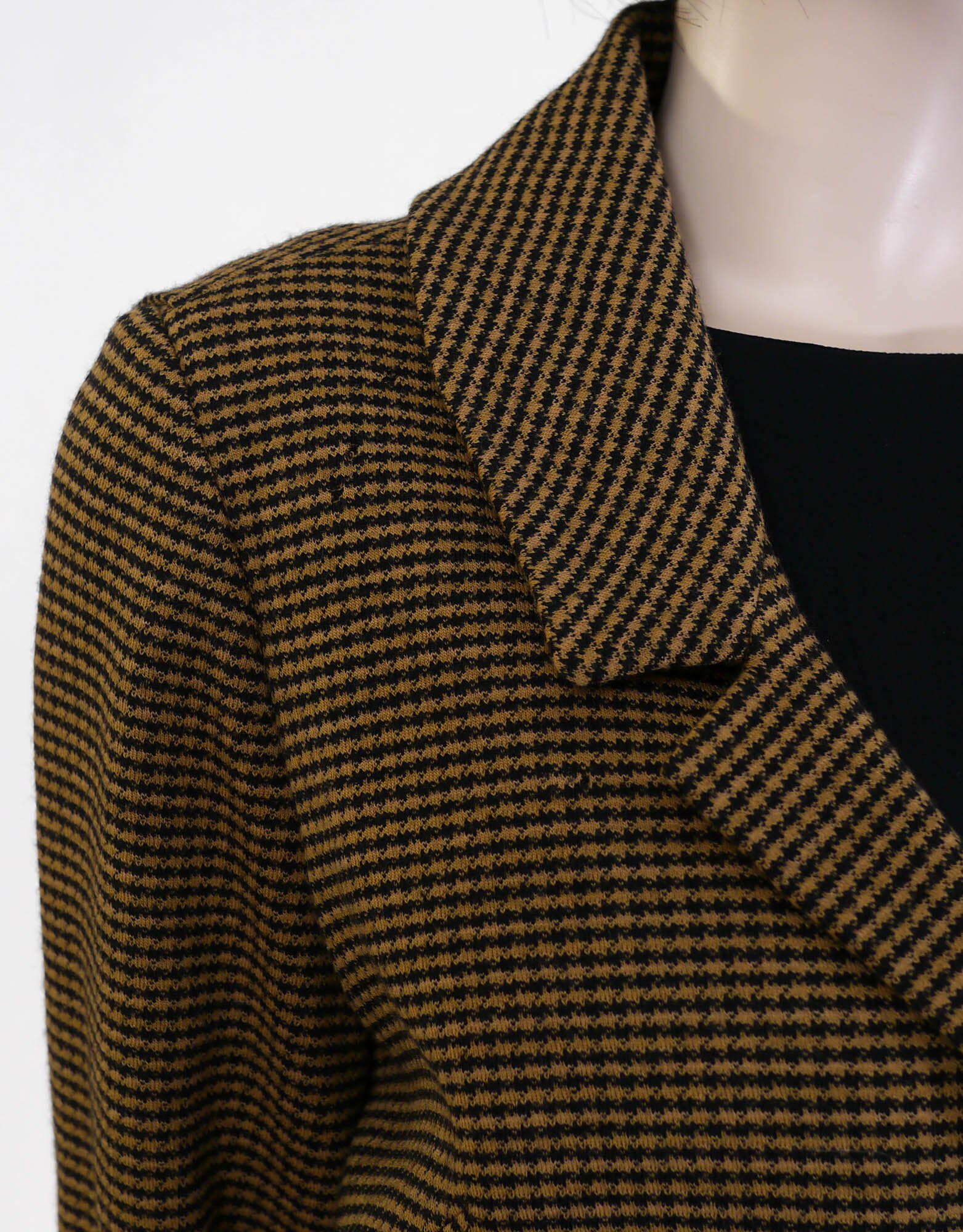 Vintage 1960s Mr. Mort 2-piece Suit / Black & Brown Houndstooth Suit ...