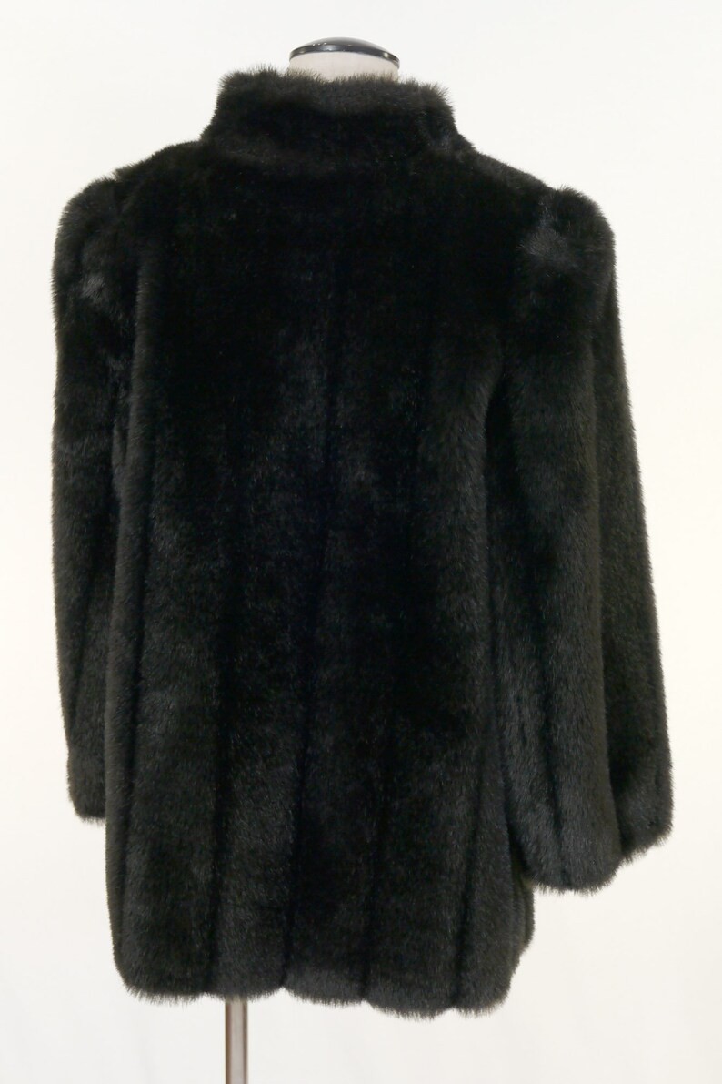 Vintage Jordache Faux Fur Coat Fully Lined 1980's Fun - Etsy