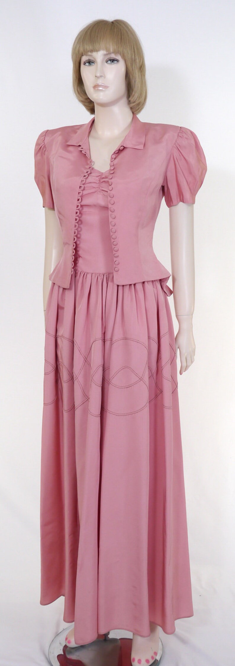 full jacket gown