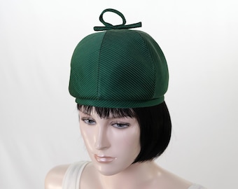 Vintage Francois Paris New York Hat - Black Mid Century Hat 