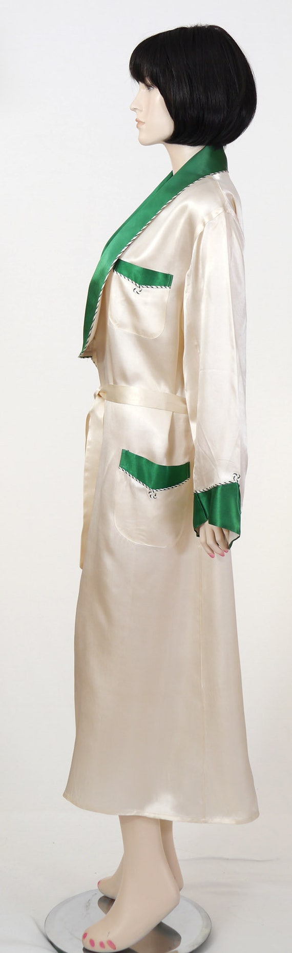 Vintage Satin Robe - Women's Satin Robe - Fashion… - image 7