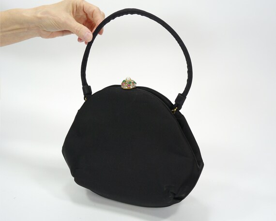 Vintage 1950s Ladies Crown Lewis Handbag - Jewele… - image 1