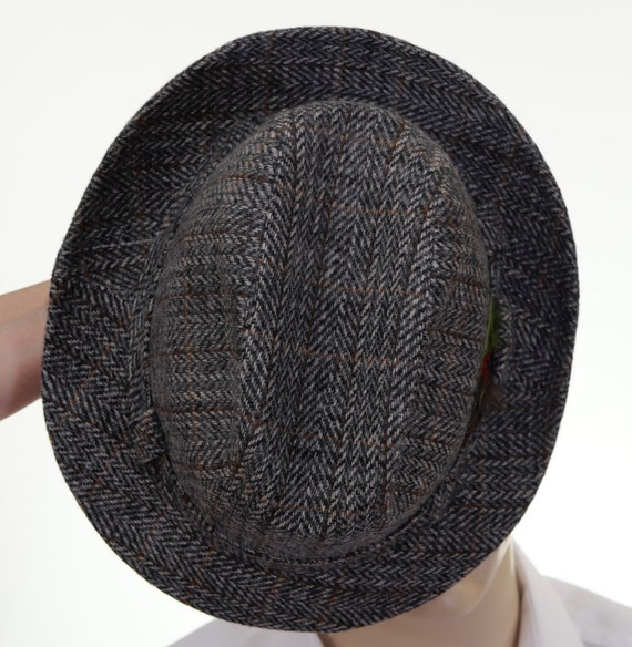 Vintage Stetson Tweed Fedora -  Fully Lined - Siz… - image 7