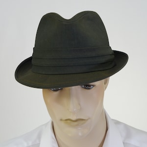 1950s Vintage Knox Twenty Olive Green Fedora Hat 7 ⅝ | eBay