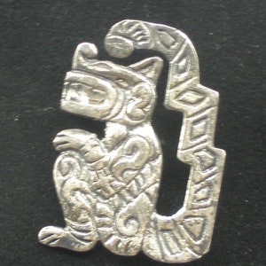 Inca Jaguar God Pin from Peru