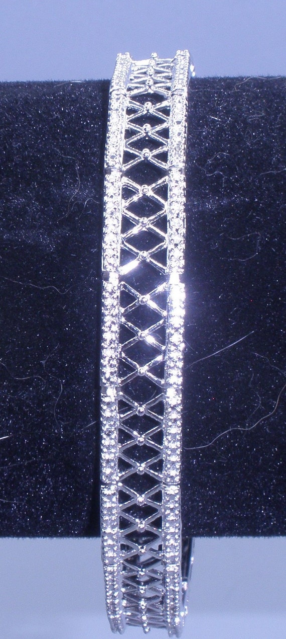 Ross Simons Sterling X Link Bracelet - image 4
