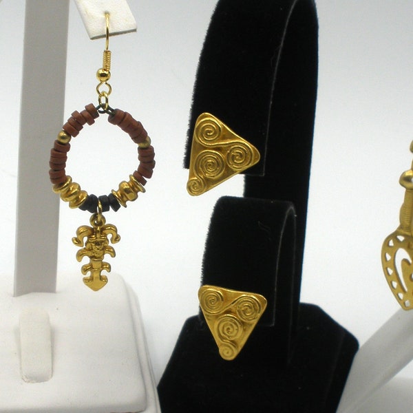 South American Pre-Colombian Earrings - Choice of