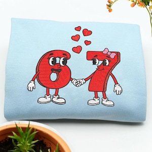 Embroidery Design File: 6-7 Valentines Day Embroidery, Funny Six Seven Heart, Viral 6 7 Meme Teen Boy Girl Valentine Kids Gift For Teacher.