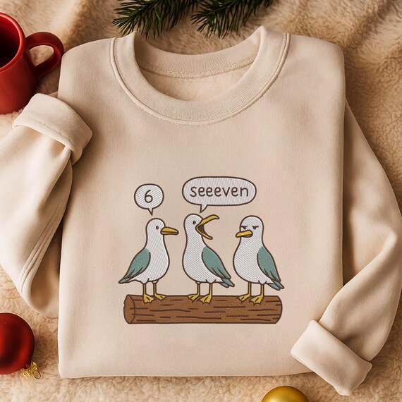 Embroidery Design File: Funny 6-7 Meme Teacher Embroidery - Viral Trend Embroidery, 67 Trendy Embroidery, 67 Meme Embroidery, Teacher File.