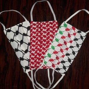 Máscaras keffiyeh 3 em 1