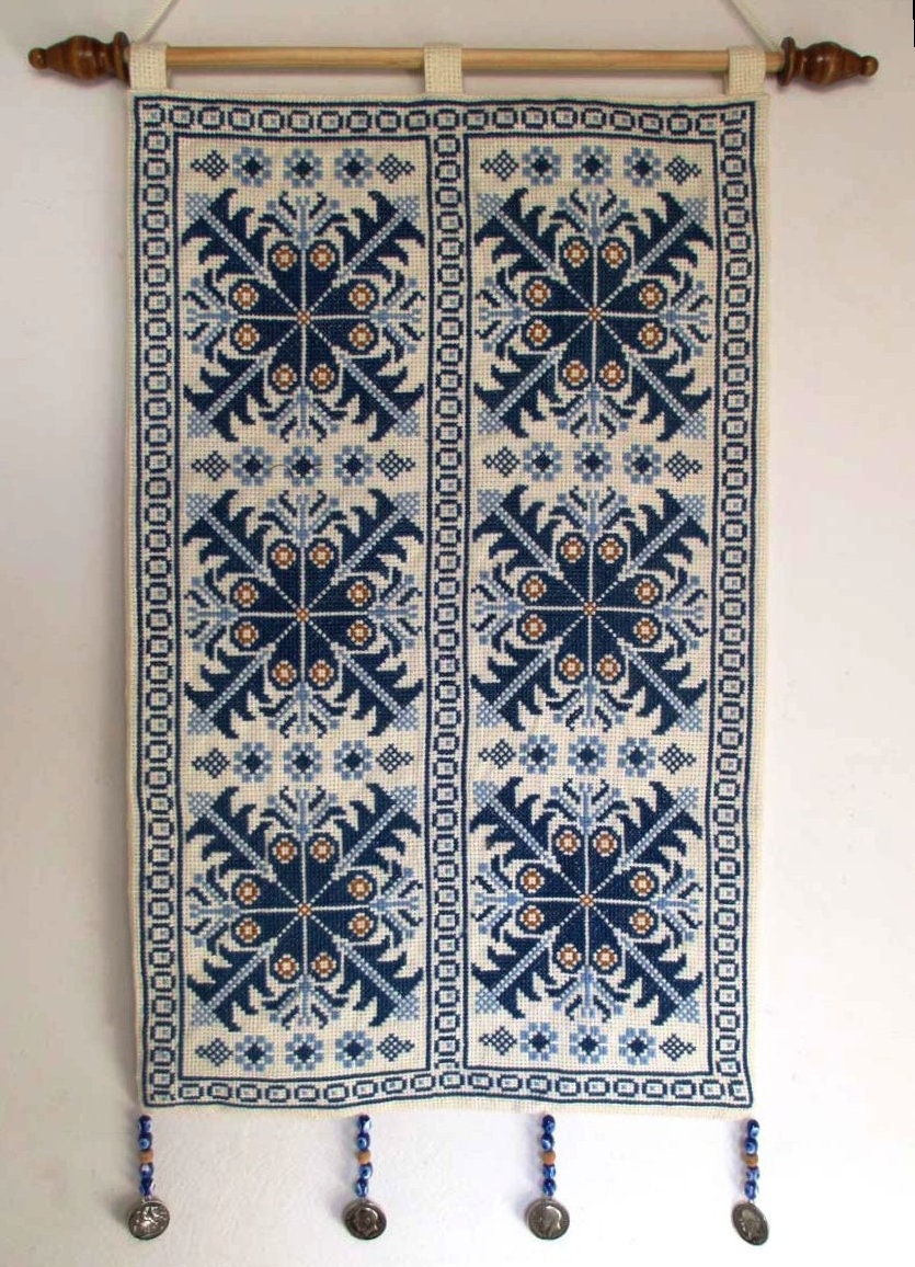 Palestinian Embroidered Wall Hanging Etsy Israel