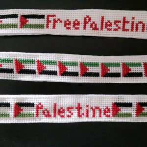 Palestinian embroidered bracelet