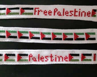 Palestinian embroidered bracelet