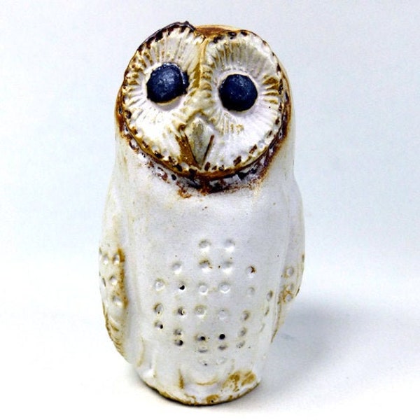 Barn Owl Light Pull, Cord Pull Novelty Animal Hand Crafted Original Toggle by Zoo Ceramics