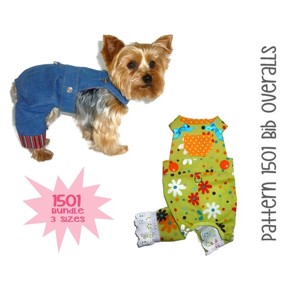 small dog overalls