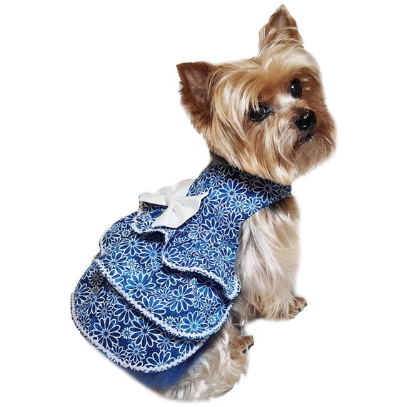 Ruffle Dog Dress Sewing Pattern 1628 Dog Clothing Patterns 