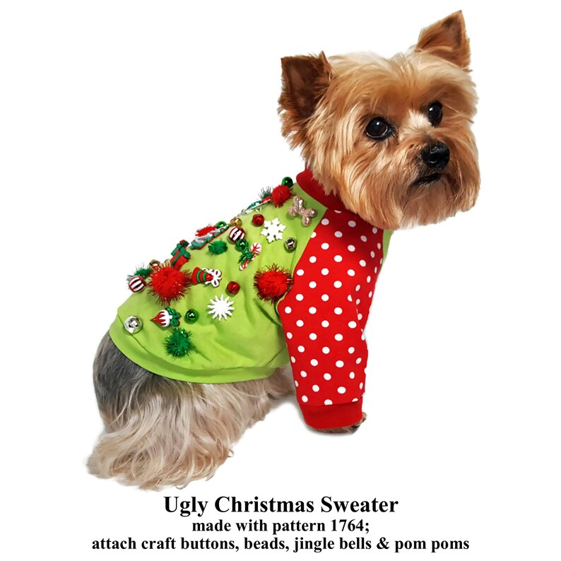 Dog Tee Shirt Sewing Pattern 1764 Dog Clothes Patterns Dog Etsy