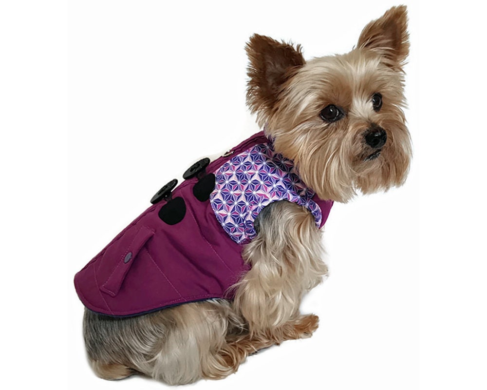 Quilted Puffer Dog Vest Sewing Pattern 1597 Pet Dog Cat Etsy