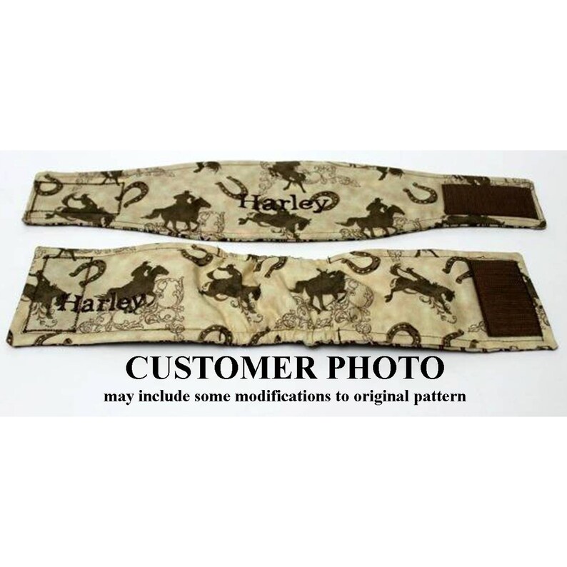 Dog Belly Band Sewing Pattern 1572 Male Dog Diapers Pet Etsy