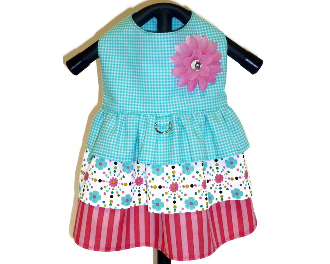 Ruffle Dog Dress Sewing Pattern 1628 Dog Clothing Pattern Etsy