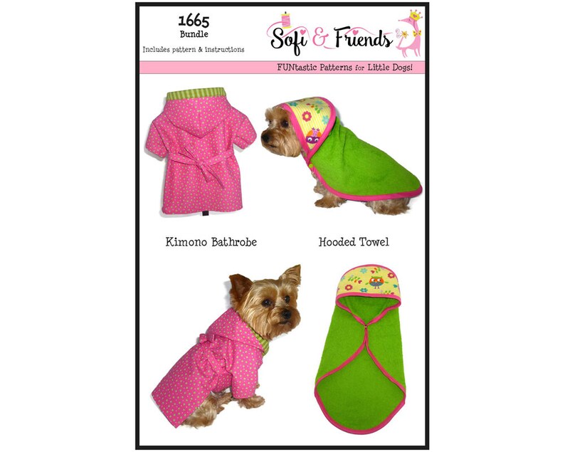 Dog Dresses Dog Clothes Patterns Pet Clothes Bella Rose Dog Dress Pattern 1557 Dog Harness Small Dog Clothes Bundle 3 Sizes