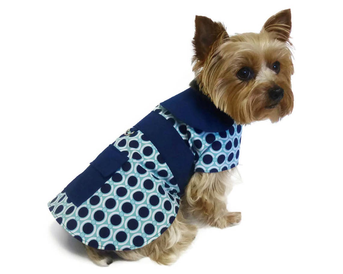 Dog Raincoat Sewing Pattern 1543 Dog Clothes Dog Coat Etsy
