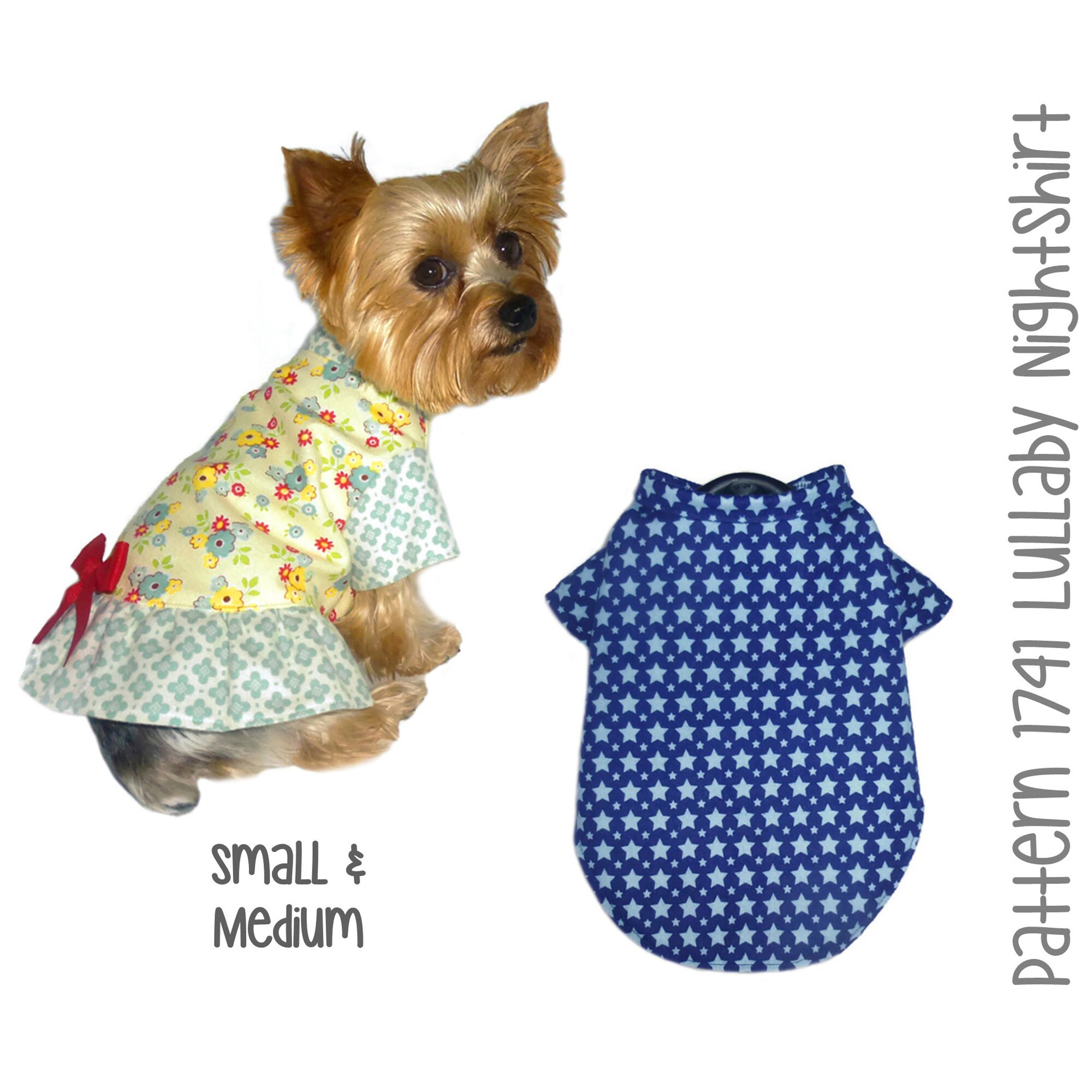Dog Pajamas Sewing Pattern 1741 Pet Dog PJs Dog Clothes | Etsy