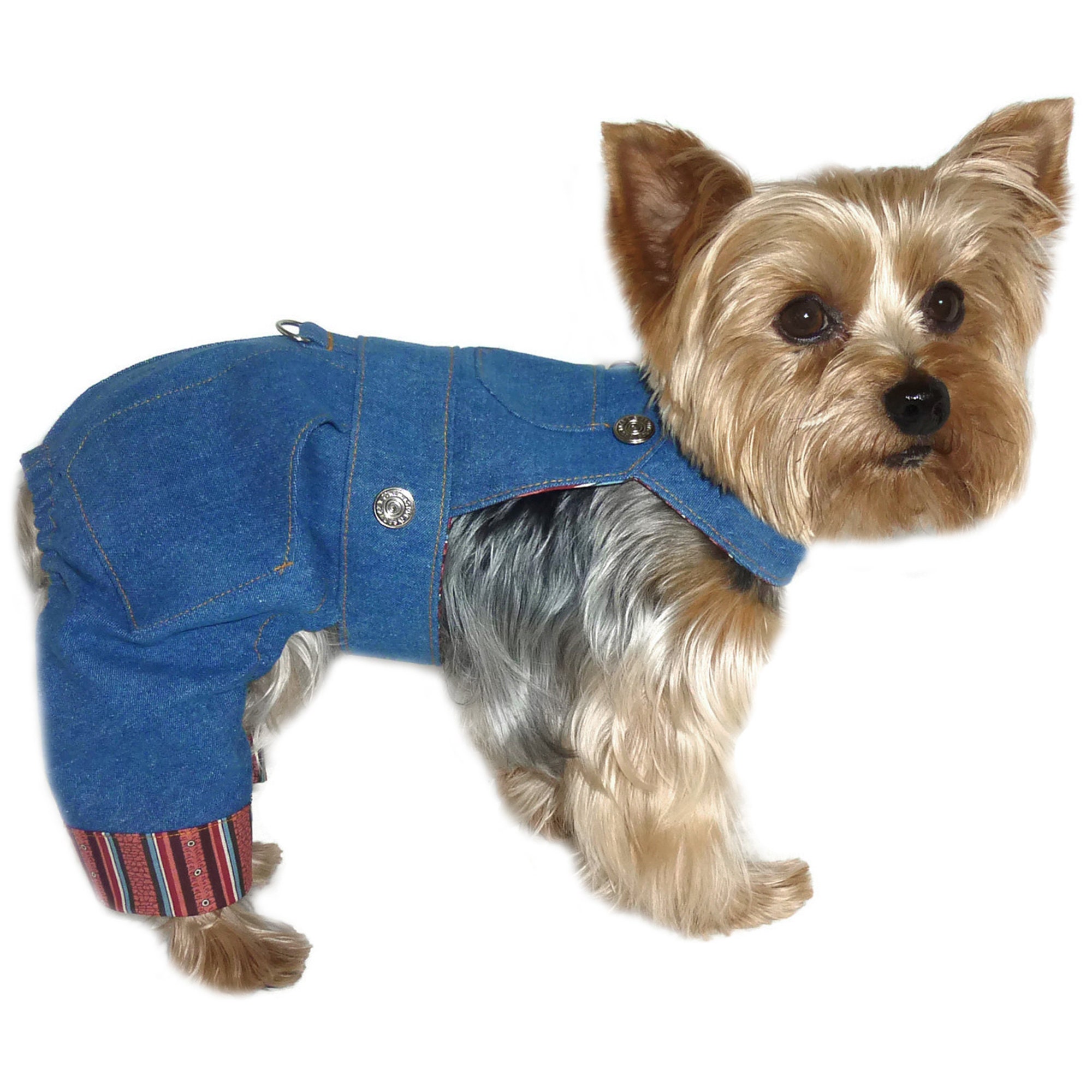Soft Pet Denim Overalls Dog Clothes Bodysuit For Autumn And - Temu