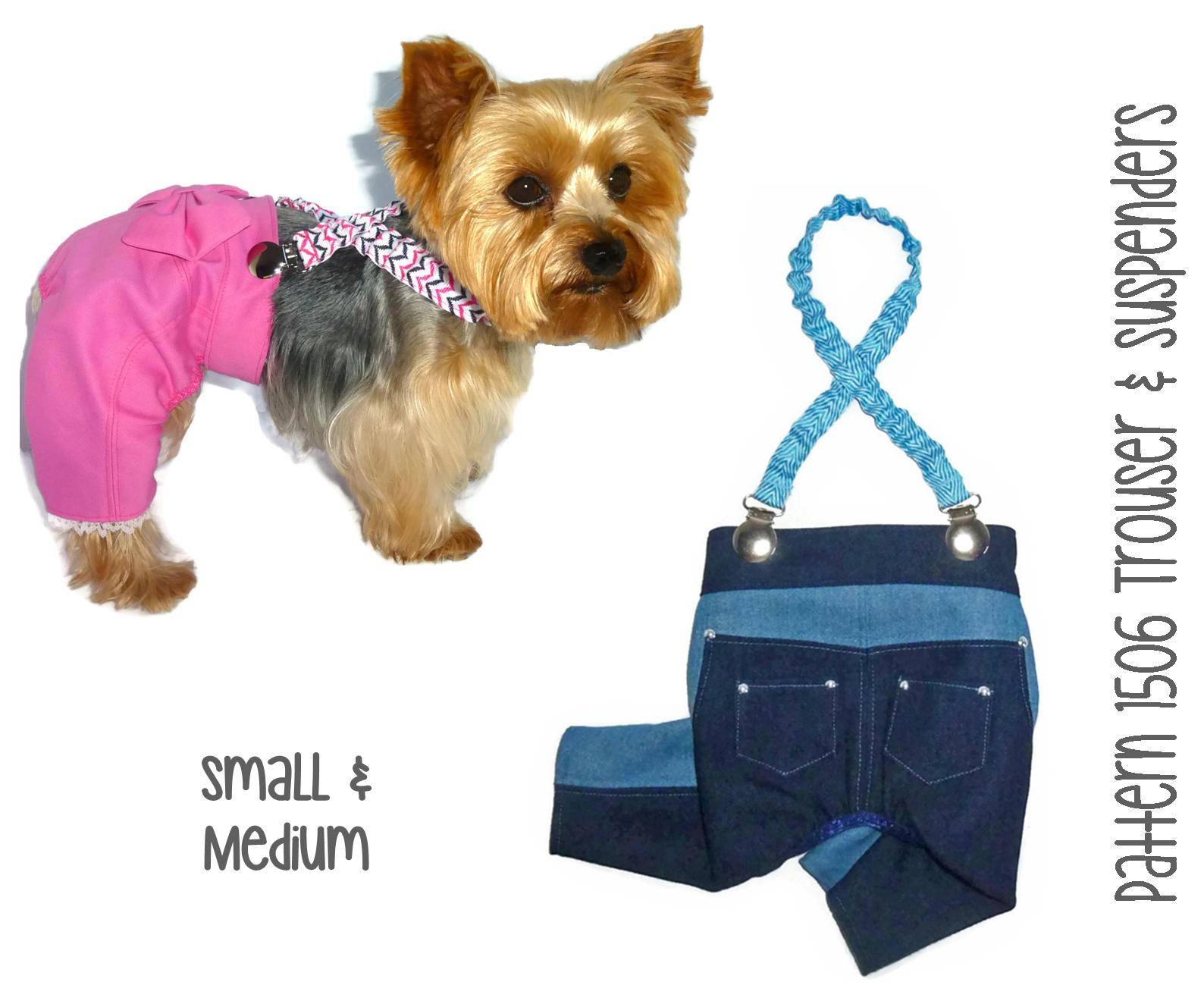Dog Pants Pattern 1506 Dog Clothes Patterns Dog Jeans Etsy