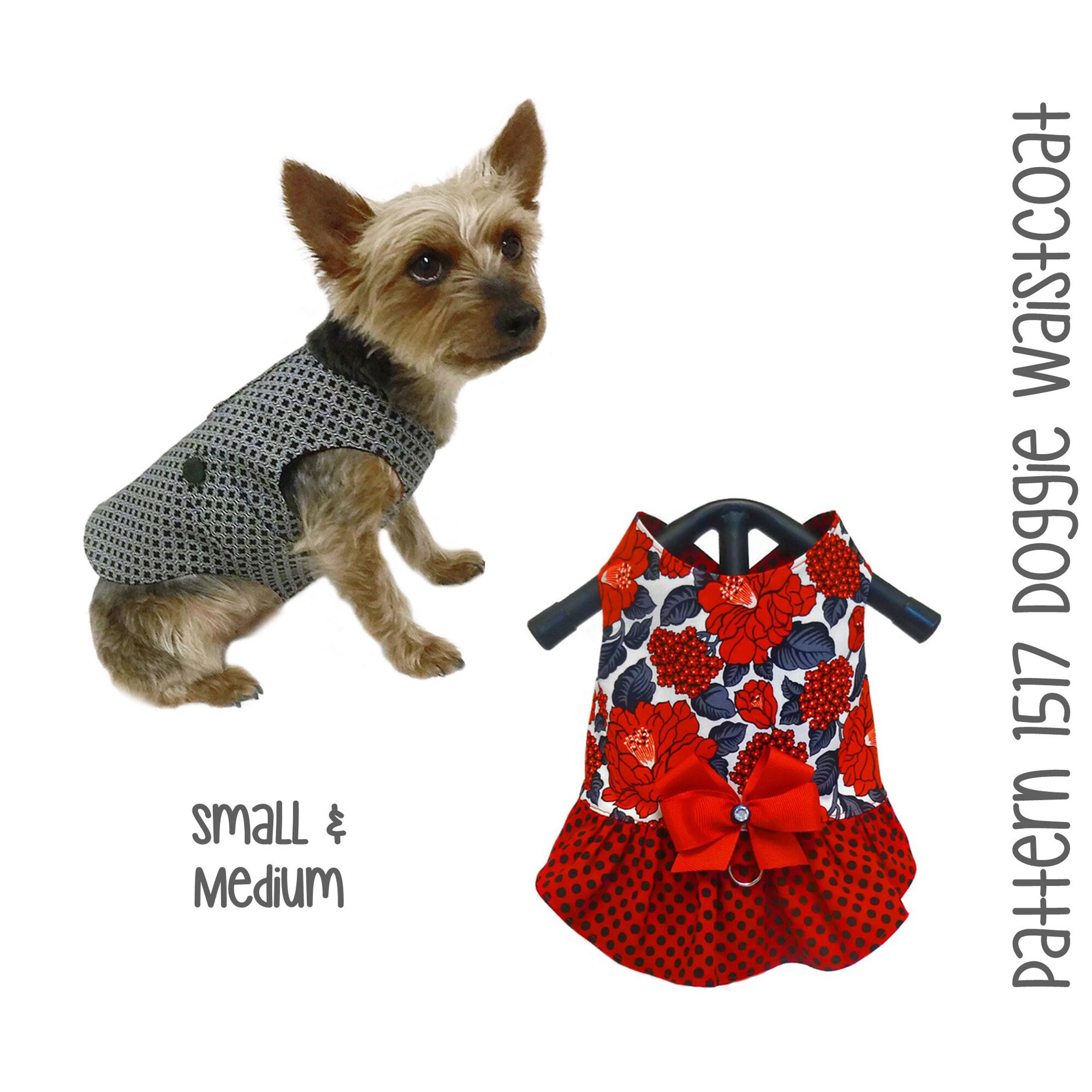 dog waistcoat pattern